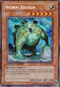 Worm Erokin - Hidden Arsenal - YuGiOh card