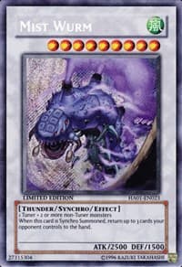 Mist Wurm - Hidden Arsenal - YuGiOh card