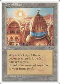 City of Brass - Chronicles - Magic: The Gathering card