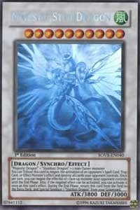 Majestic Star Dragon (Ghost Rare) - Stardust Overdrive - YuGiOh card