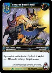 Bordrak Barrelblast - Scourgewar - WoW card