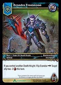 Erondra Frostmoon - Scourgewar - WoW card