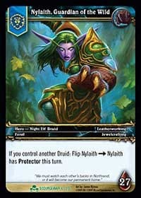 Nylaith, Guardian of the Wild - Scourgewar - WoW card