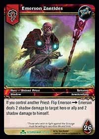 Emerson Zantides - Scourgewar - WoW card