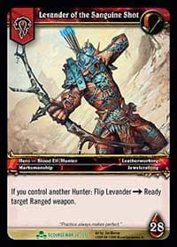 Levander of the Sanguine Shot - Scourgewar - WoW card