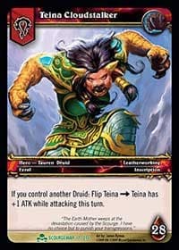 Teina Cloudstalker - Scourgewar - WoW card
