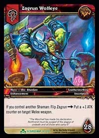 Zagrun Wolfeye - Scourgewar - WoW card