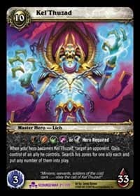 Kel'Thuzad - Scourgewar - WoW card