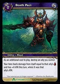 Death Pact - Scourgewar - WoW card