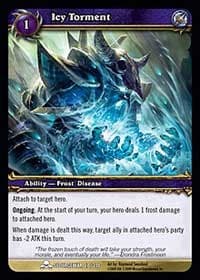 Icy Torment - Scourgewar - WoW card