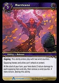 Hurricane - Scourgewar - WoW card