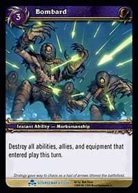 Bombard - Scourgewar - WoW card