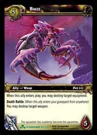 Buzz - Scourgewar - WoW card