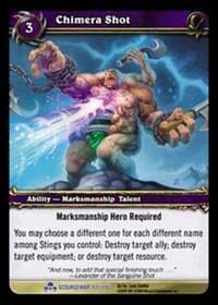 Chimera Shot - Scourgewar - WoW card