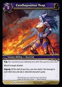 Conflagration Trap - Scourgewar - WoW card