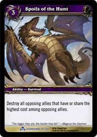 Spoils of the Hunt - Scourgewar - WoW card