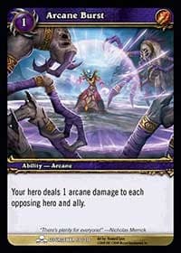 Arcane Burst - Scourgewar - WoW card