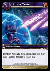 Arcane Tactics - Scourgewar - WoW card