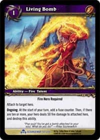 Living Bomb - Scourgewar - WoW card