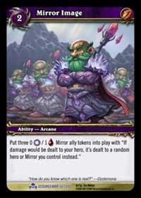Mirror Image - Scourgewar - WoW card
