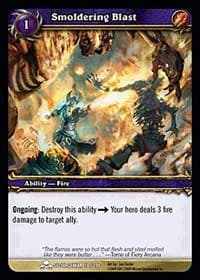 Smoldering Blast - Scourgewar - WoW card