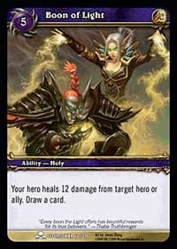 Boon of Light - Scourgewar - WoW card