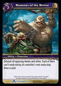 Hammer of the Divine - Scourgewar - WoW card