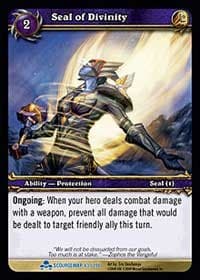 Seal of Divinity - Scourgewar - WoW card