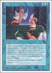 Dance of Many - Chronicles - Magic: The Gathering card