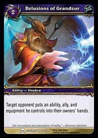 Delusions of Grandeur - Scourgewar - WoW card