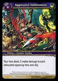 Aggressive Infiltration - Scourgewar - WoW card