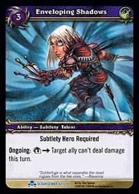 Enveloping Shadows - Scourgewar - WoW card