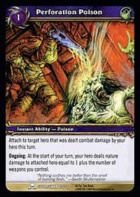 Perforation Poison - Scourgewar - WoW card
