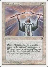 Divine Offering - Chronicles - Magic: The Gathering card