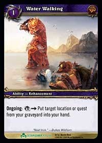Water Walking - Scourgewar - WoW card