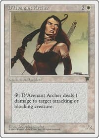 D'Avenant Archer - Chronicles - Magic: The Gathering card