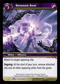 Detonate Soul - Scourgewar - WoW card