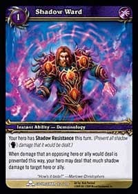 Shadow Ward - Scourgewar - WoW card