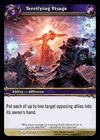 Terrifying Visage - Scourgewar - WoW card