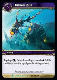 Tuskarr Kite - Scourgewar - WoW card