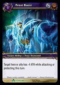 Frost Burst - Scourgewar - WoW card