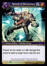 Shield of Distortion - Scourgewar - WoW card