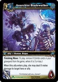Anarchist Bladewalker - Scourgewar - WoW card