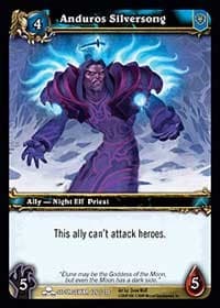 Anduros Silversong - Scourgewar - WoW card
