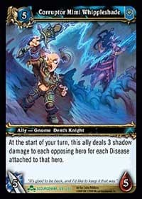 Corruptor Mimi Whippleshade - Scourgewar - WoW card