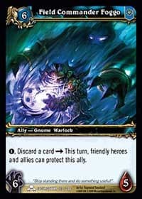 Field Commander Foggo - Scourgewar - WoW card