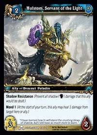 Hulstom, Servant of the Light - Scourgewar - WoW card