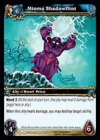 Mioma Shadowflint - Scourgewar - WoW card