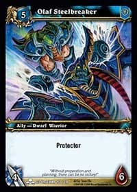 Olaf Steelbreaker - Scourgewar - WoW card