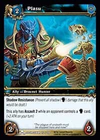 Plasu - Scourgewar - WoW card